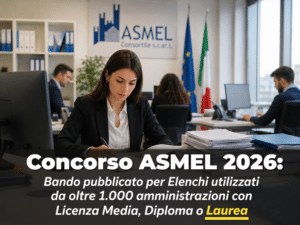 Concorso asmel bando 2026