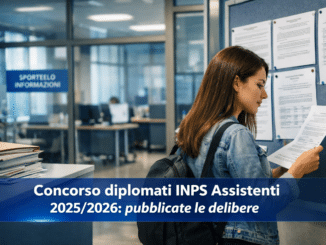 Concorso diplomati INPS Assistenti 20252026