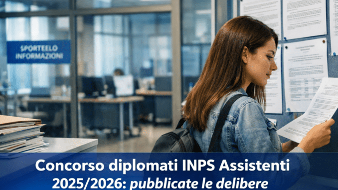 Concorso diplomati INPS Assistenti 20252026