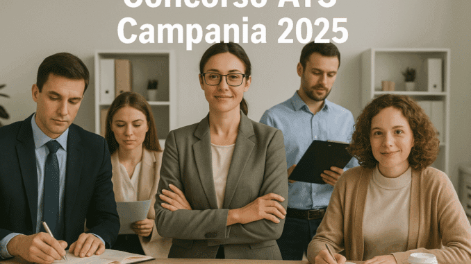 Concorso ATS Campania 2025 : 410 posti per laureati