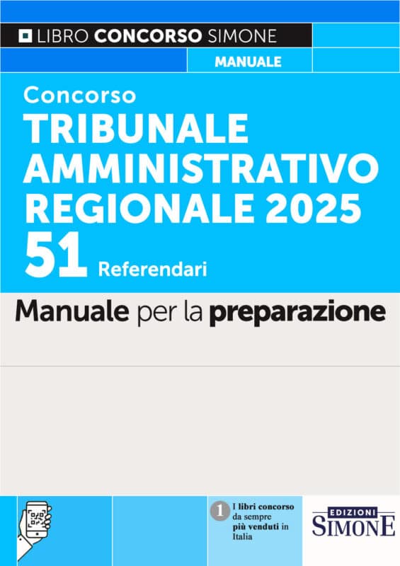 Manuale Concorso Referendari TAR 2025 – Per la preparazione