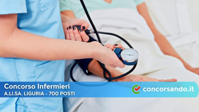 Concorso Infermieri A.Li.Sa. Liguria Concorso Infermieri A.Li.Sa. Liguria