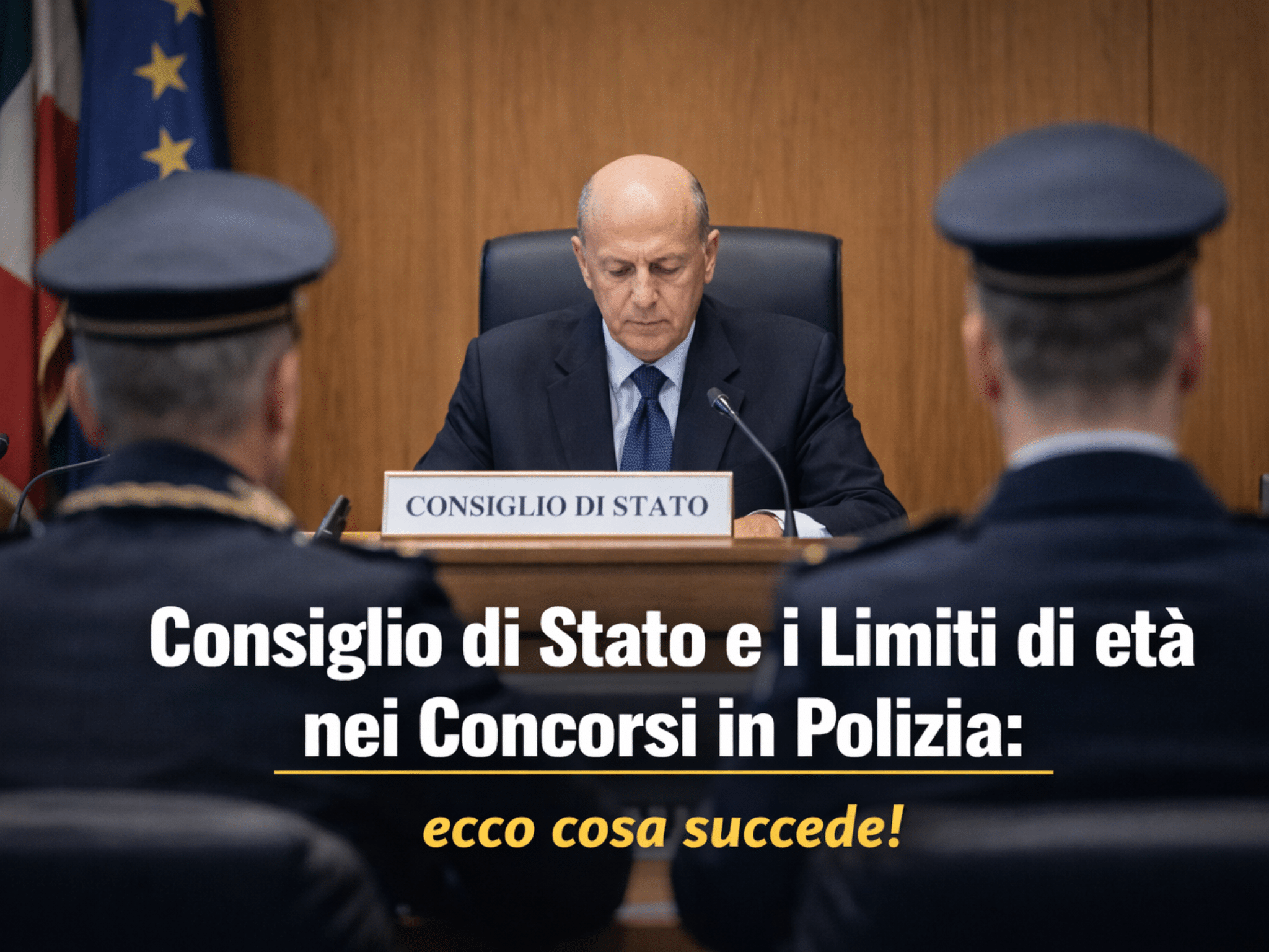 Consiglio di Stato e i Limiti di età nei Concorsi in Polizia