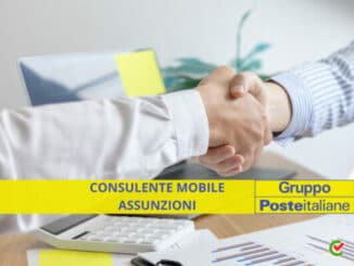 Consulente Mobile Poste Italiane Assunzioni 2023 - Nuove posizioni aperte