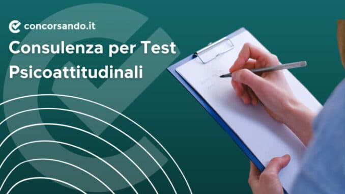 Consulenza per Test Psicoattitudinali