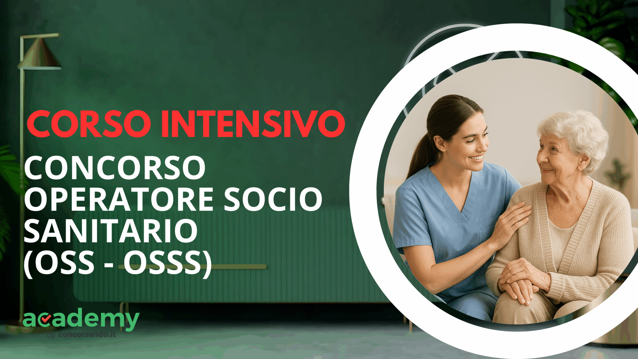 Corso Online per Concorsi OSS Operatore Socio Sanitario