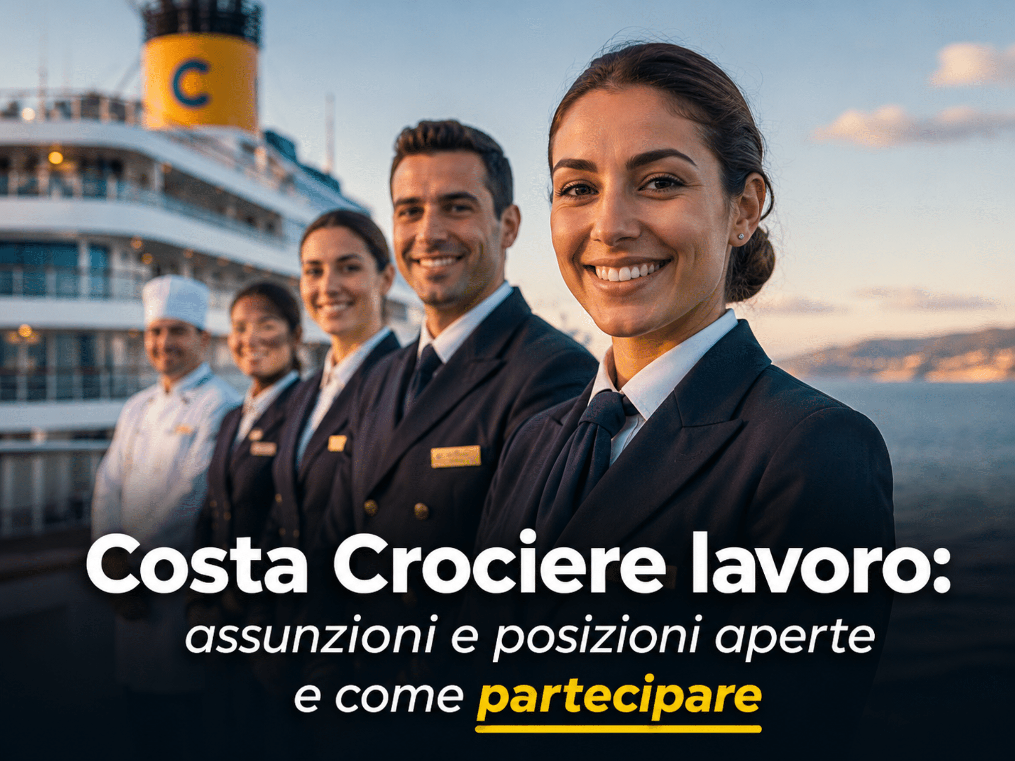 Costa Crociere lavoro - Assunzioni e Posizioni Aperte