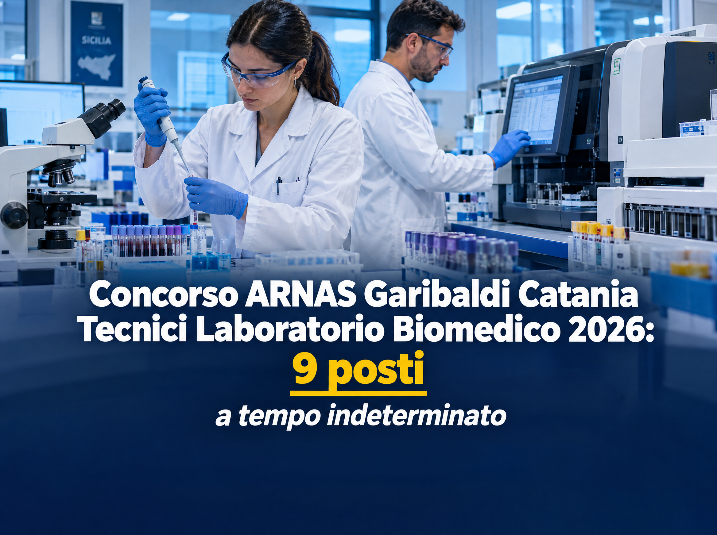 Concorso ARNAS Garibaldi Catania Tecnici Laboratorio Biomedico