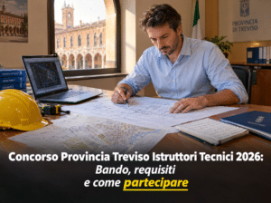 Concorso Provincia Treviso Istruttori Tecnici 2026: 5 posti a tempo indeterminato