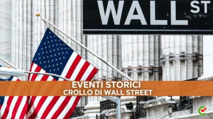 Tutti i quiz sul Crollo di Wall Street sul glossario di Concorsando.it