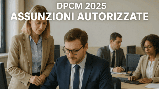 DPCM 2025 Assunzioni Autorizzate: 9.300 nella Pubblica Amministrazione Italiana