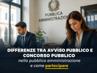 Differenze tra Avviso Pubblico e Concorso