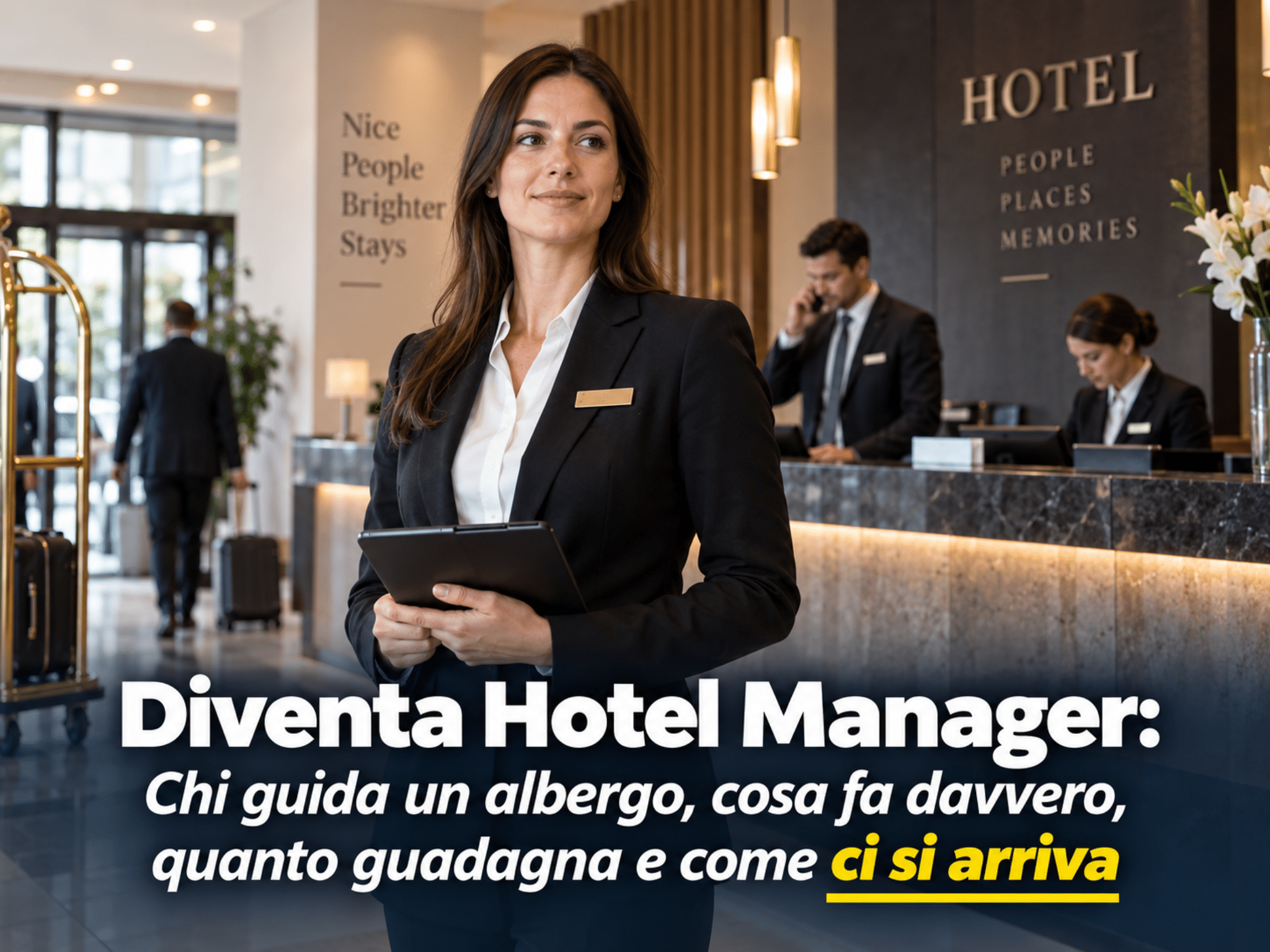 Hotel manager e hospitality management