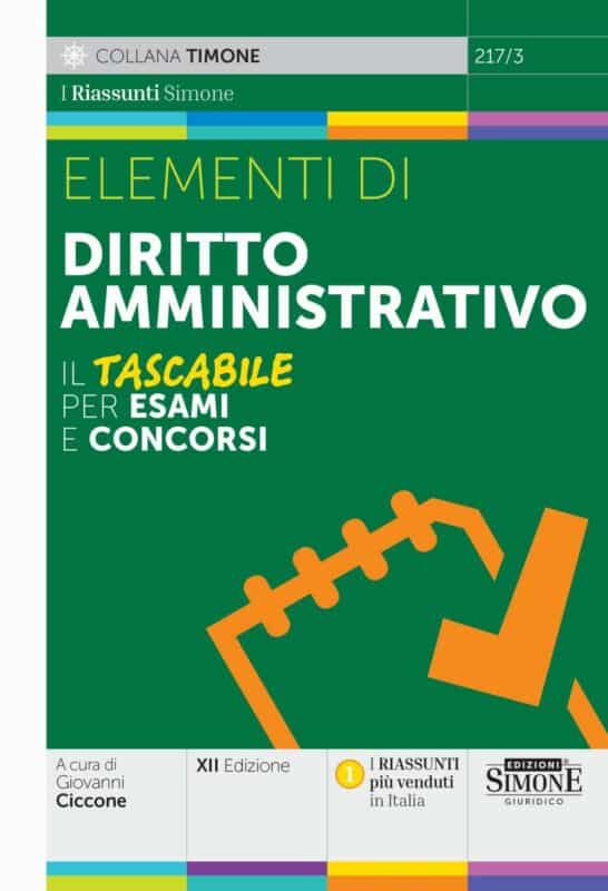 Elementi di Diritto Amministrativo – Tascabile