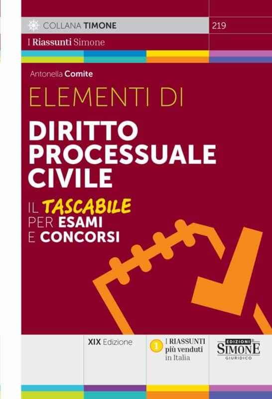 Elementi di diritto processuale civile – Tascabile