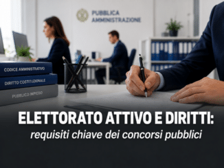 Elettorato attivo e diritti requisiti