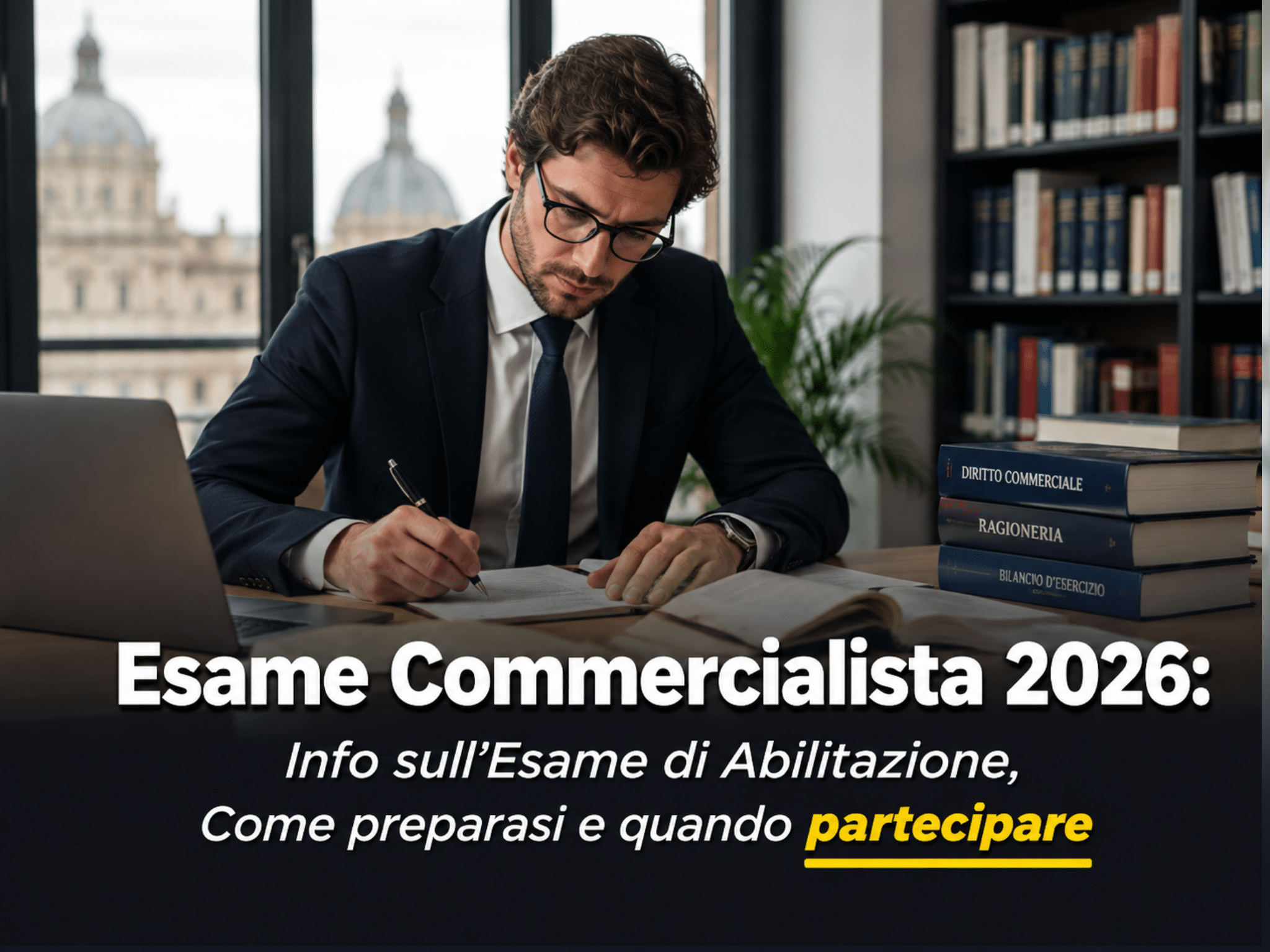 Esame Commercialista 2026 – Info sull'Esame di Abilitazione, Come preparasi e quando dovrebbe svolgersi