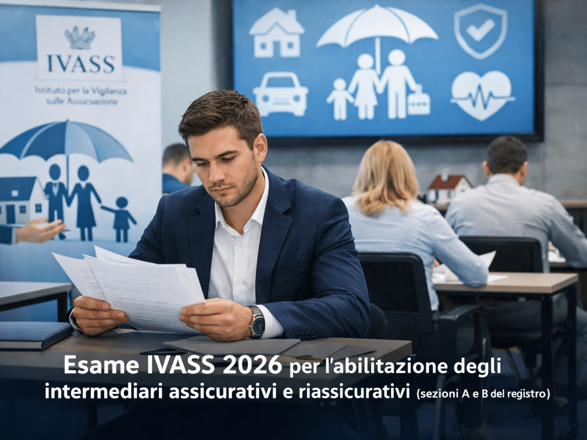 Esame IVASS 2026 per l'abilitazione degli intermediari assicurativi e riassicurativi