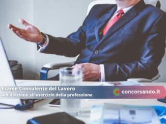 Esame consulente del lavoro