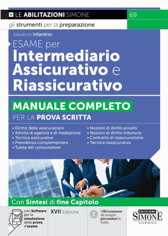 Manuale Esame per Intermediario Assicurativo e Riassicurativo – Per la prova scritta