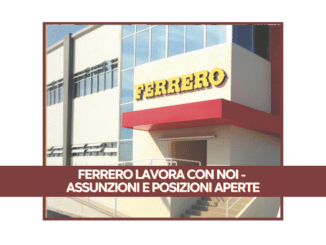 Ferrero lavora con noi - Assunzioni e posizioni aperte