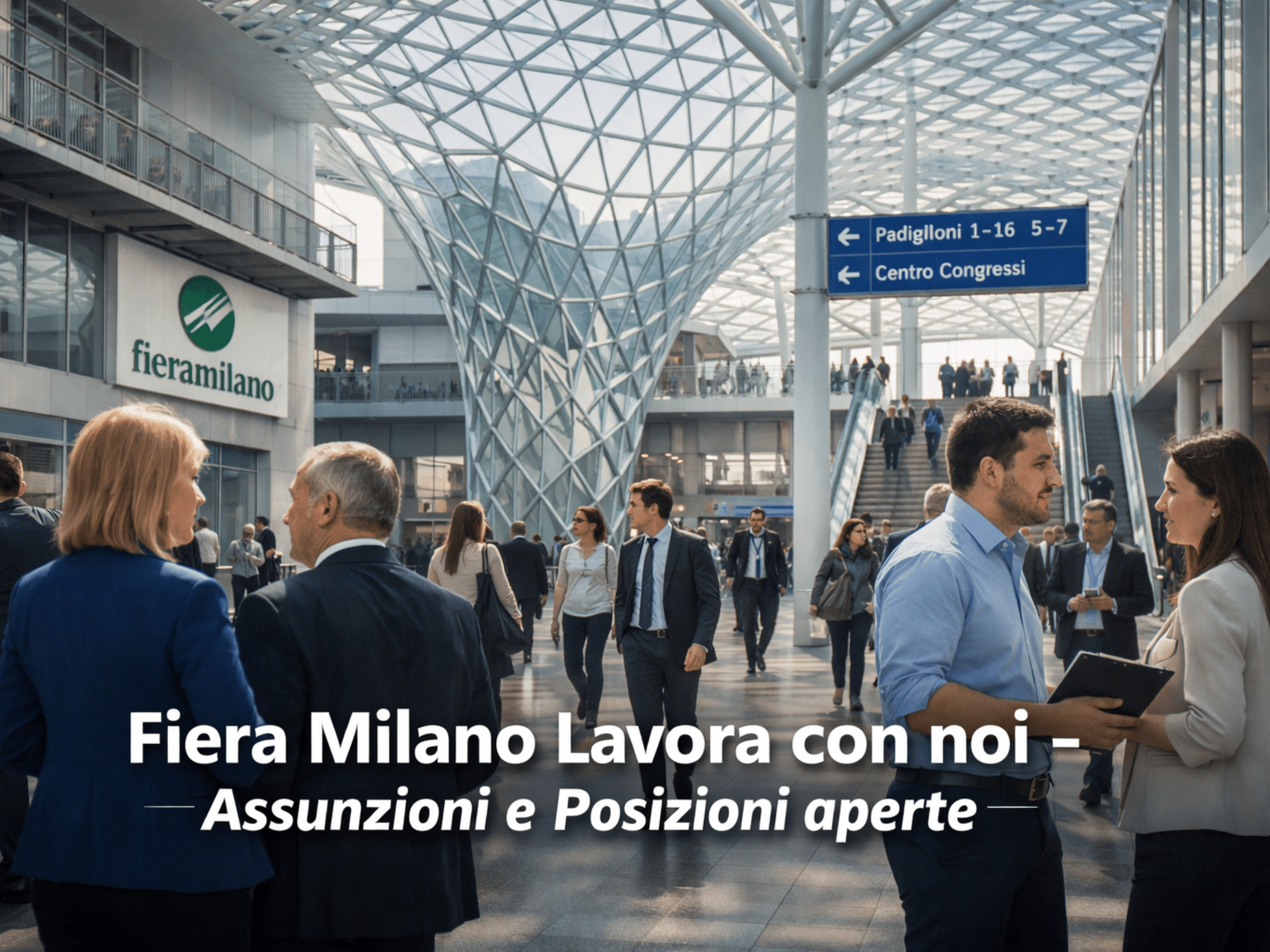 Fiera Milano Lavora con noi - Assunzioni e Posizioni aperte