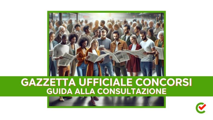 Gazzetta ufficiale Concorsi guida alla consultazione