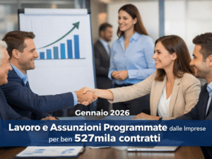 Gennaio 2026 Lavoro e Assunzioni Programmate dalle Imprese