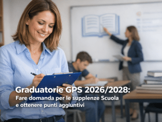 Graduatorie GPS 20262028 Fare domanda