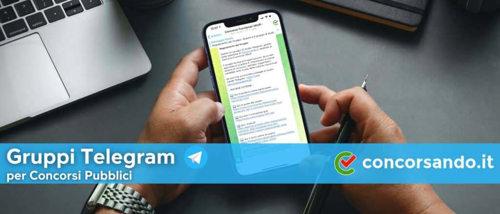 Gruppi Telegram per Concorsi Pubblici