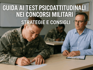 Guida ai Test Psicoattitudinali nei Concorsi Militari – Strategie e Consigli