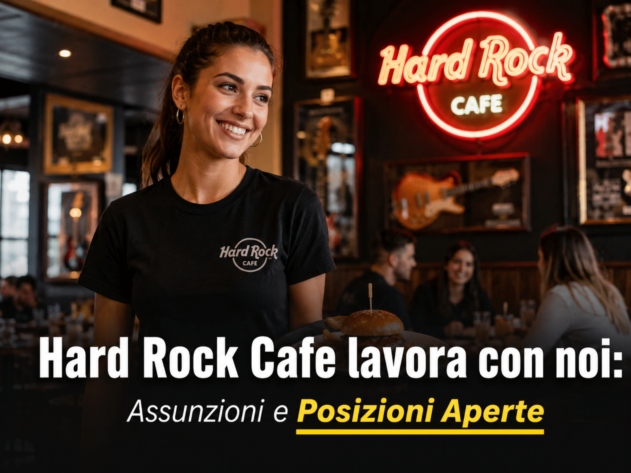 Hard Rock Cafe lavora con noi - Assunzioni e Posizioni Aperte