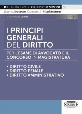 Manuale I Principi Generali del Diritto per il Concorso in Magistratura