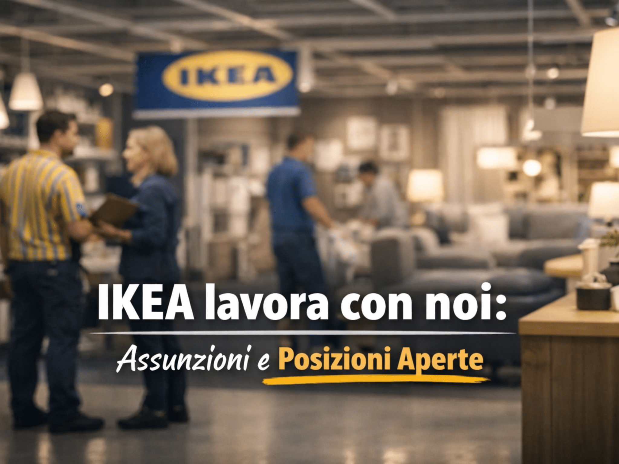 IKEA lavora con noi - Assunzioni e Posizioni Aperte