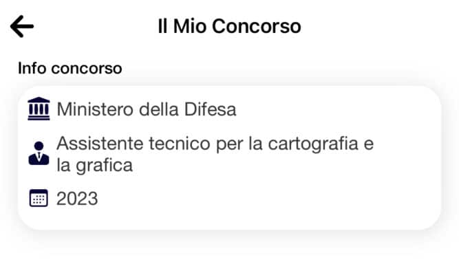 Banca dati (NON UFFICIALE) Concorso Ministero della Difesa 2023 - assistenti tecnici per la cartografia e la grafica