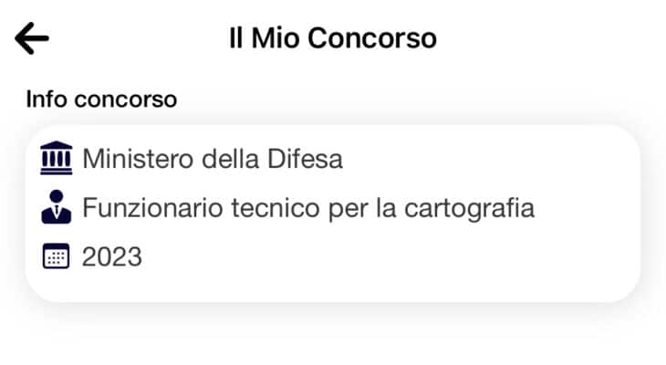 Banca dati (NON UFFICIALE) Concorso Ministero della Difesa 2023 - Funzionario tecnico per la cartografia 