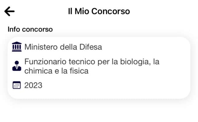 Banca dati (NON UFFICIALE) Concorso Ministero della Difesa 2023 - Funzionario tecnico per la biologia, la chimica e la fisica