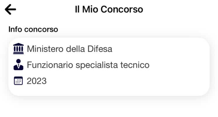 Banca dati (NON UFFICIALE) Concorso Ministero della Difesa 2023 - Funzionario specialista tecnico