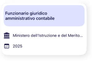 Funzionari USR MIM 2025 banca dati