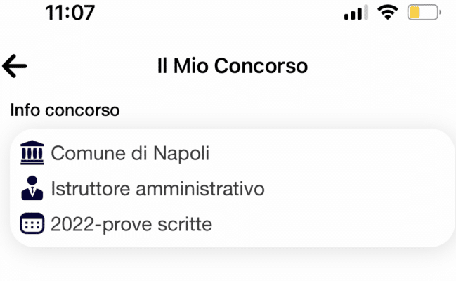 Banca dati prova scritta Concorso Comune di Napoli 2022, profilo: istruttore amministrativo.