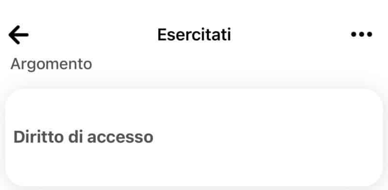 Esercitati sul Simulatore Quiz, puoi trovare la materia Diritto amministrativo, e specificatamente il Diritto di accesso!