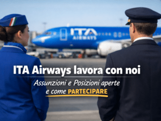 ITA Airways lavora con noi - Assunzioni