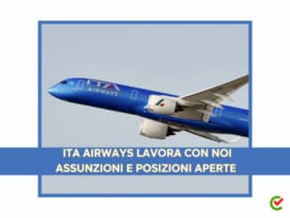ITA Airways lavora con noi - Assunzioni e Posizioni aperte