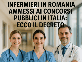 Infermieri in Romania Ammessi ai Concorsi Pubblici in Italia