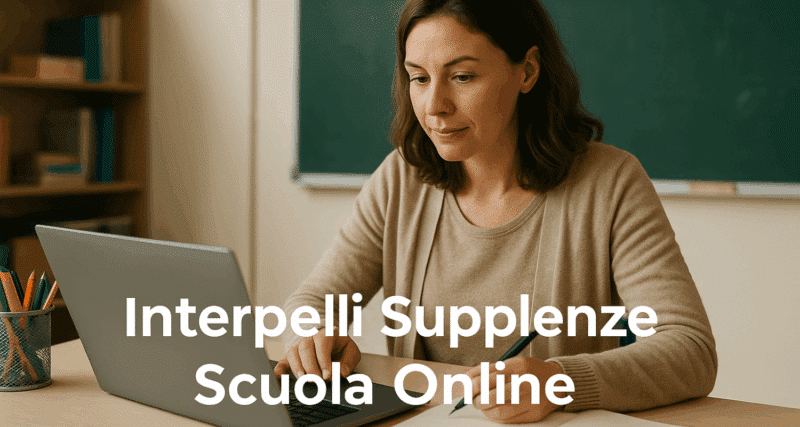 Interpelli Supplenze Scuola Online