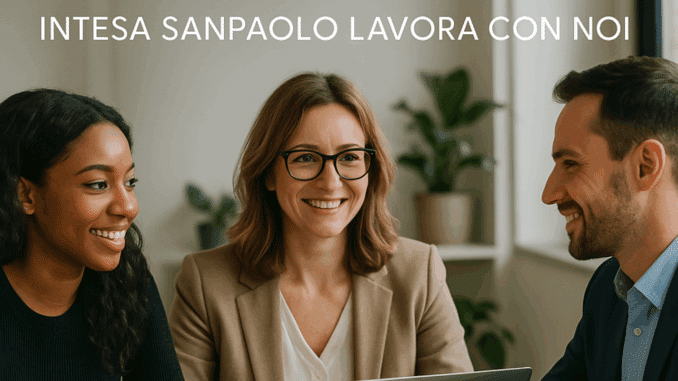 Intesa Sanpaolo lavora con noi - Assunzioni e Posizioni Aperte