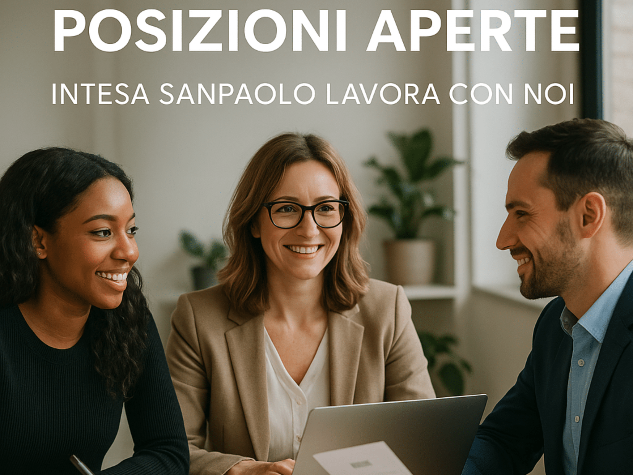 Intesa Sanpaolo lavora con noi - Assunzioni e Posizioni Aperte