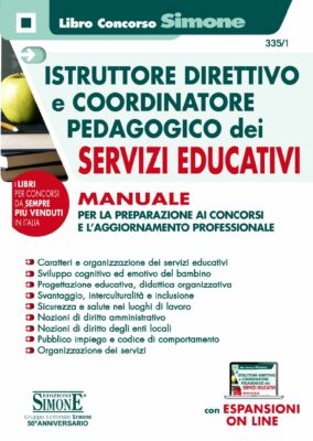 Manuale Istruttore Direttivo e Coordinatore Pedagogico Servizi Educativi – Per la preparazione