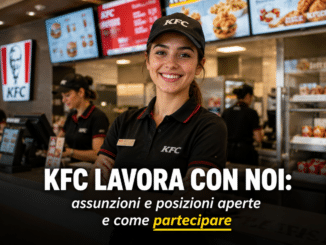 KFC Lavora con noi - Assunzioni