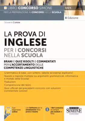 Manuale La prova di INGLESE per i concorsi nella scuola